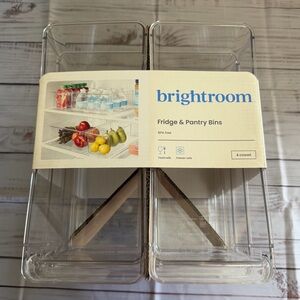 Clear Kitchen & Pantry Storage Bins